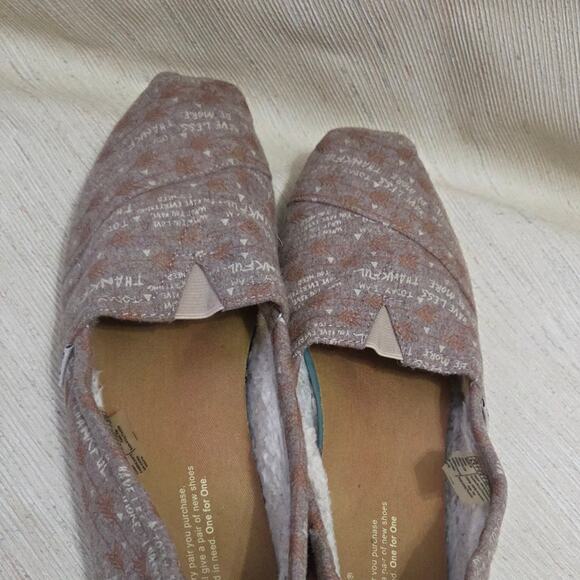 Toms womens slide on shoes /slippers size 9.5 #340716 - Picture 7 of 7